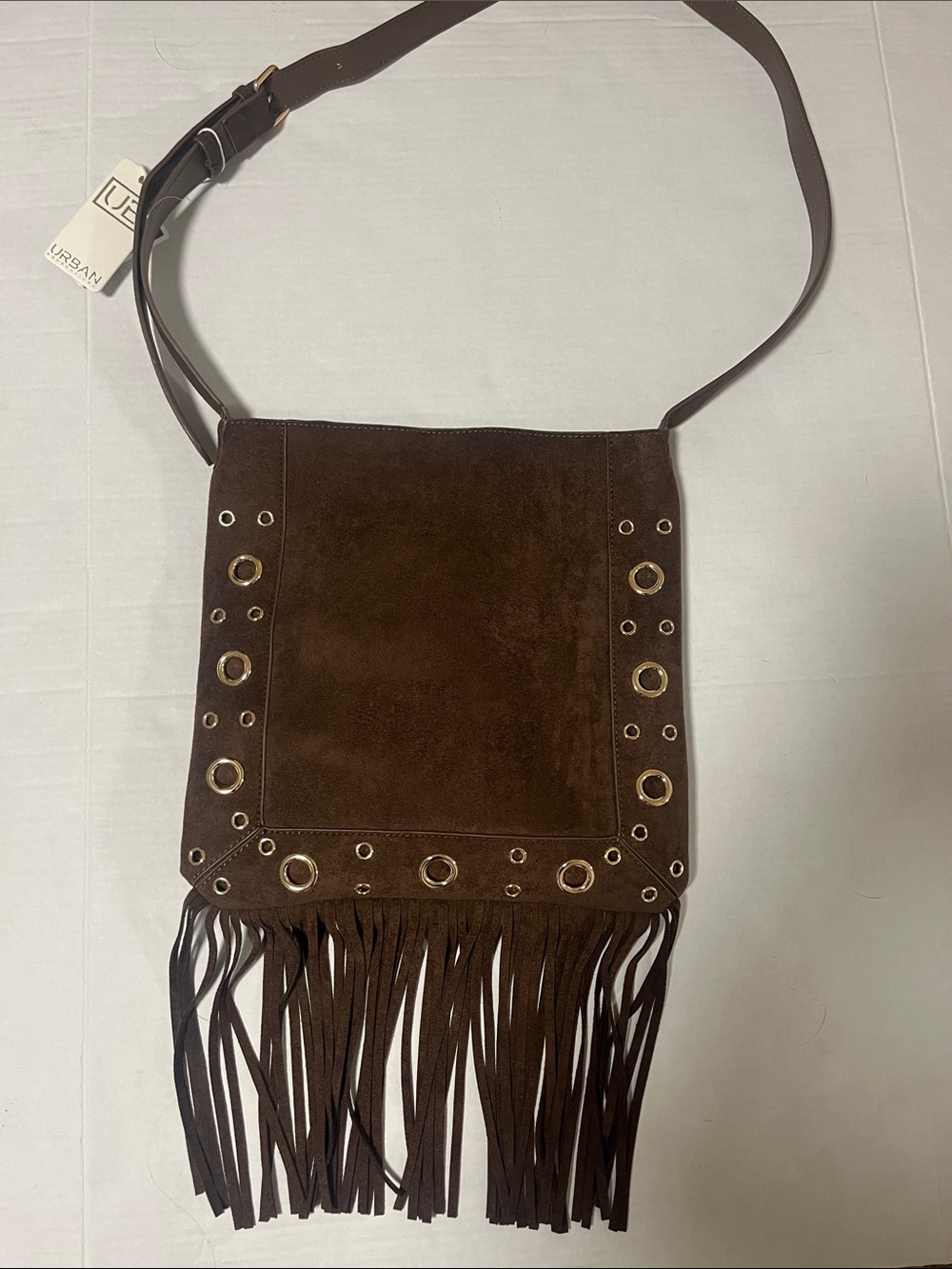 Urban Expression Fringe Crossbody Bag NWT